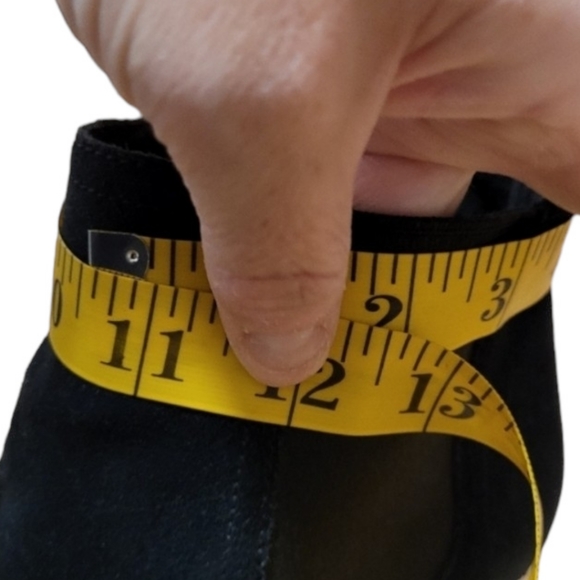 Cole Haan Chelsea Boot Black suede leather stacked heeled ankle boot women's 6.5 - Picture 11 of 13